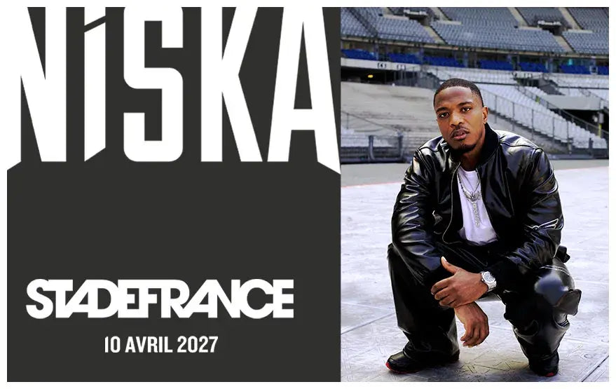 Concert de NISKA - 10-11 AVRIL 2027 STADE DE FRANCE